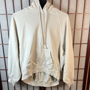 Madewell Cream Knit Hoodie women’s size large spring 2024